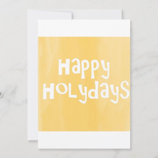 prettig vakantie tekst kunst kaart (Achterkant)