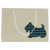 Prettig vakantiegeschenktas voor Schotse Terrier Groot Cadeauzakje (Achterkant)