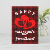 PRETTIG VALENTIJN DAG LIEFJE KAART (Staand voorkant)