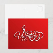 Prettig Valentijnsdag Briefkaart (Voorkant / Achterkant)