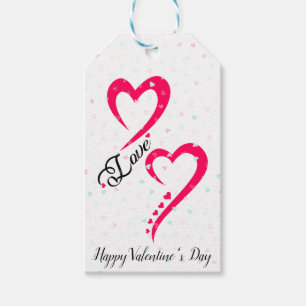 Prettig Valentijnsdag Cadeaulabel