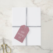 Prettig Valentijnsdag Cadeaulabel (Met Touw)