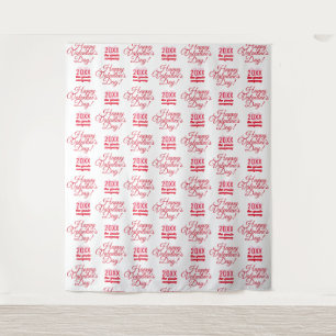 Prettig Valentijnsdag Feest Foto Achtergrond Wandkleed