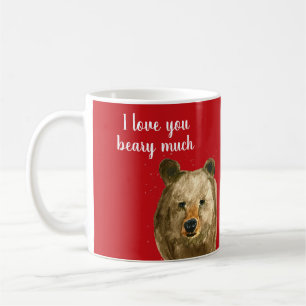Prettig Valentijnsdag, ik hou beary veel van je Koffiemok