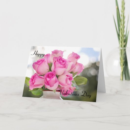 Prettig Valentijnsdag Kaart (Voorkant)