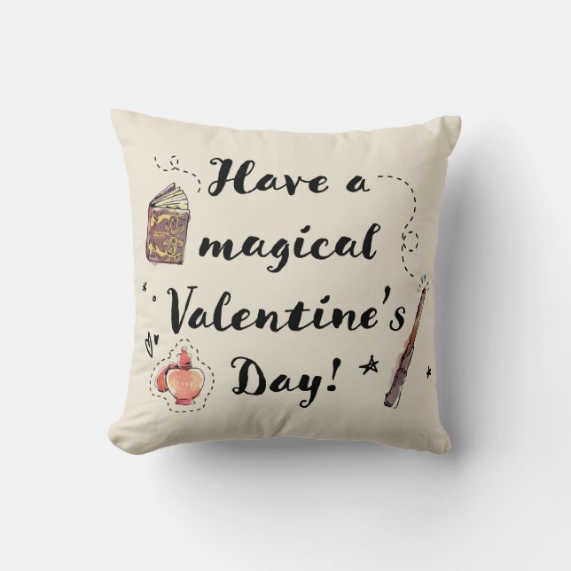 Prettig Valentijnsdag Kussen (Voorkant)