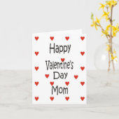 Prettig Valentijnsdag Mama Kaart (Gele Bloem)