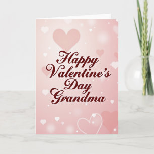 Prettig Valentijnsdag Oma Liefde Kaart