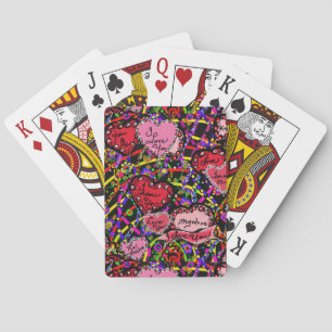 Prettig Valentijnsdag Pokerkaarten