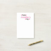 Prettig Valentijnsdag Post-it® Notes (Op bureau)