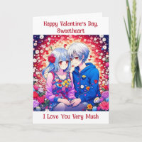 Prettig Valentijnsdag | Schattig Anime Koppel