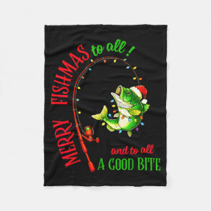 Prettig Visfeest Voor Alle Vissende Vissers Grappi Fleece Deken
