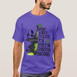 Prettig Winterzonnewende Jou Ontvloekende Christel T-shirt