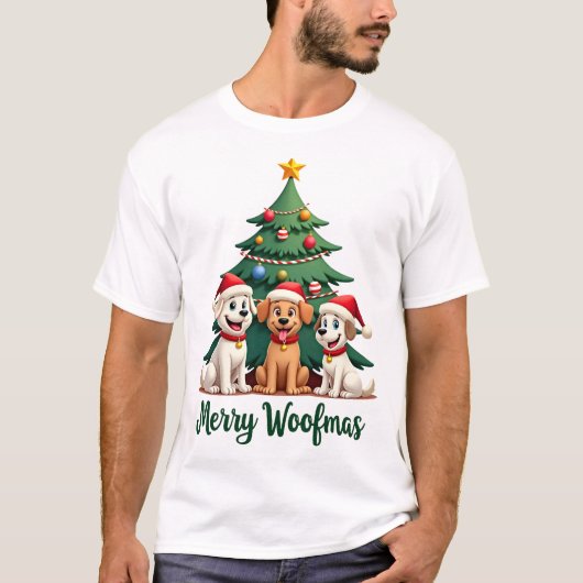 Prettig Woefmas (2) T-shirt (Voorkant)