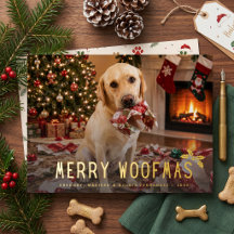 Prettig Woefmas Hond Grappige Foto Kerstmis