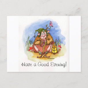 Prettige avond! feestdagenkaart