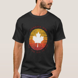Prettige Canadadag Op De Eh Team T-shirt