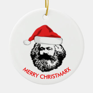 Prettige Christmarx Keramisch Ornament