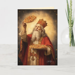 Prettige Crustmas! Feestdagen Kaart