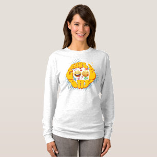 Prettige dag Dames lange mouwen trui T-shirt
