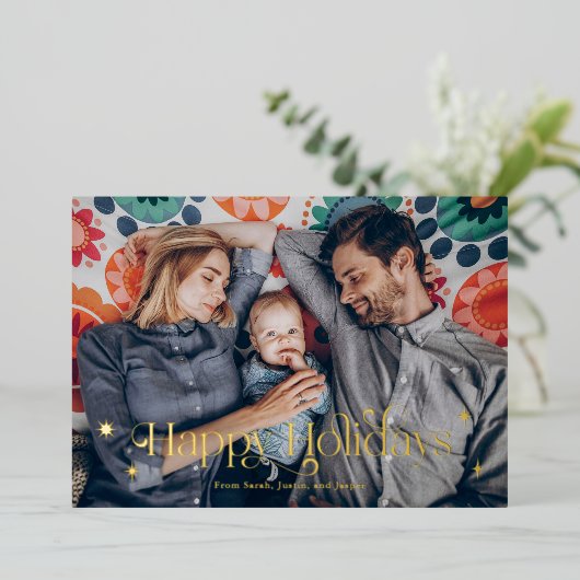 Prettige feestdagen (Staand Voorkant)