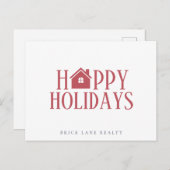 Prettige feestdagen (Voorkant / Achterkant)