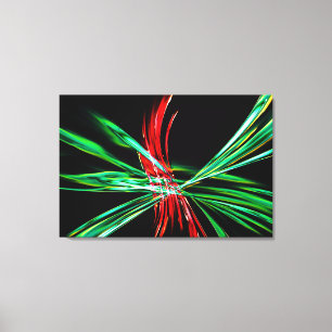 prettige feestdagen 4 Gewikkeld Canvas Afdruk
