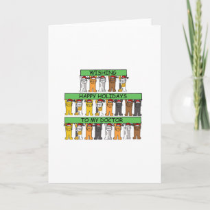 prettige feestdagen aan mijn dokter