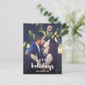 prettige feestdagen Aangepaste foto (Staand voorkant)