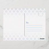 Prettige feestdagen Aangepaste foto (Achterkant)