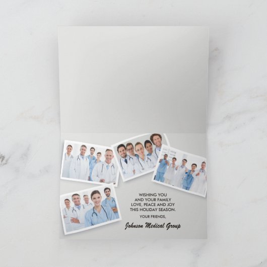 Prettige feestdagen Aangepaste foto | Ondernemend (Binnen)