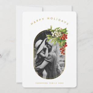 prettige feestdagen aangepaste kerstKaart voor de 