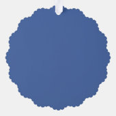 Prettige feestdagen Aangepaste URL voor persoonlij Ornament Kaart (Achterkant)