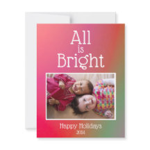 Prettige feestdagen Alles is helder rood groen Omb