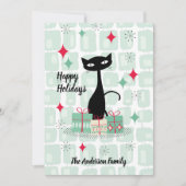 prettige feestdagen, atoomkerstkat (Voorkant)