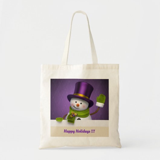 prettige feestdagen Bag 2 Tote Bag (Voorkant)