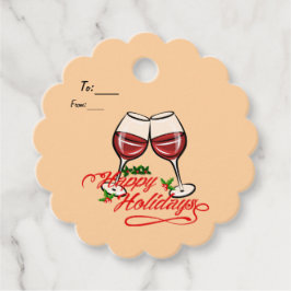 prettige feestdagen bedankjes labels