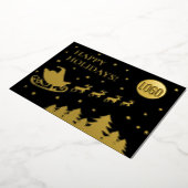 Prettige feestdagen Bedrijf Logo Corporate Santa (Gedraaid)