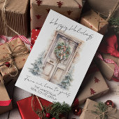 Prettige Feestdagen Bedrijf Van Ons Thuis naar die Feestdagenkaart