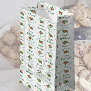 Prettige feestdagen Bewerkbare Vakantie Bakken Gif Klein Cadeauzakje