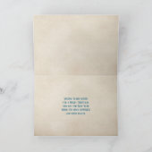 prettige feestdagen bord op het strand op de oceaa kaart (Binnen)