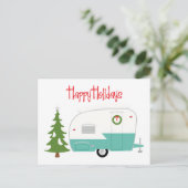 prettige feestdagen briefkaart (Staand voorkant)