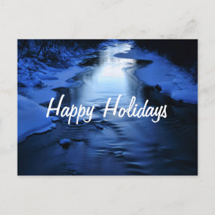 prettige feestdagen briefkaart
