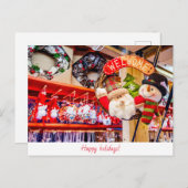 prettige feestdagen briefkaart (Voorkant / Achterkant)