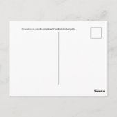 Prettige feestdagen briefkaart (Achterkant)