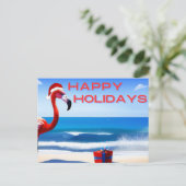 prettige feestdagen briefkaart (Staand voorkant)