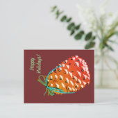 prettige feestdagen briefkaart (Staand voorkant)