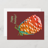 prettige feestdagen briefkaart (Voorkant / Achterkant)