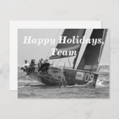 prettige feestdagen briefkaart (Voorkant / Achterkant)