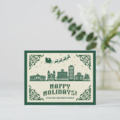 Prettige feestdagen Briefkaart Phoenix, Verenigde  (Staand voorkant)